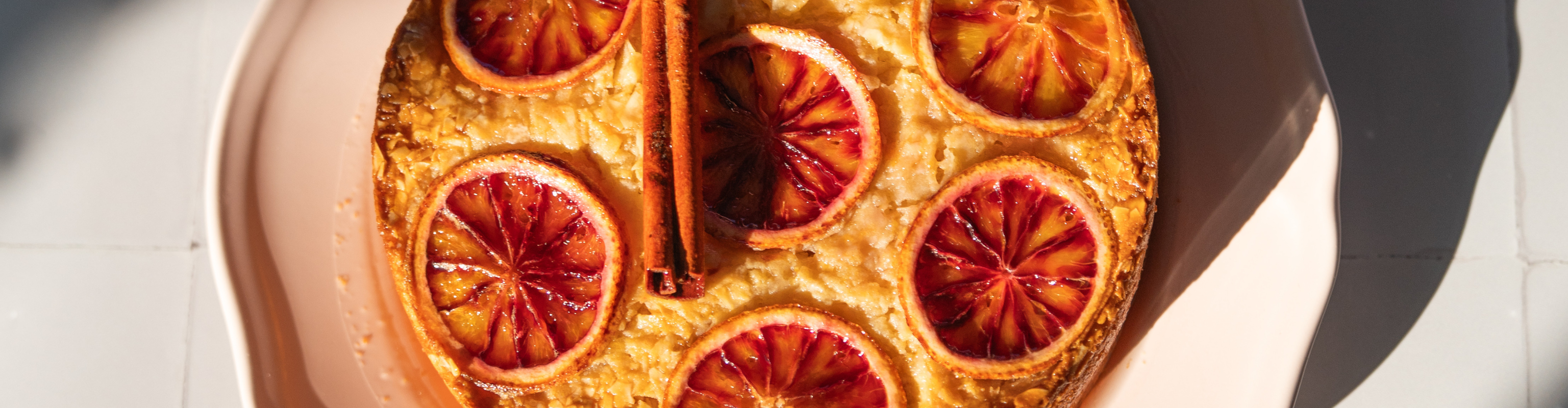 Image for Portokalopita (Greek orange phyllo cake): Sweet seasonal oranges, a pouring of EVOO, filo pastry, and thick, c