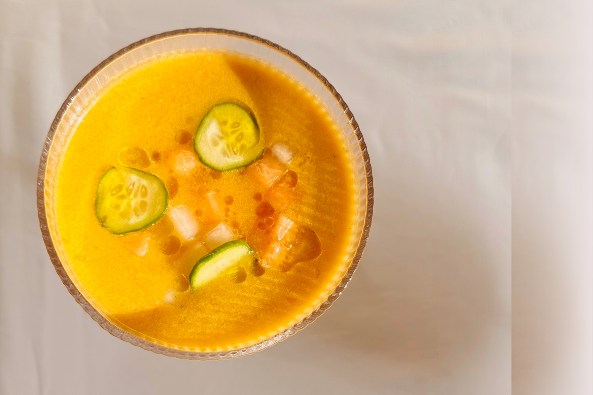 Image for Melon gazpacho: If you don't like the idea of cold soup, let this recipe change your mind