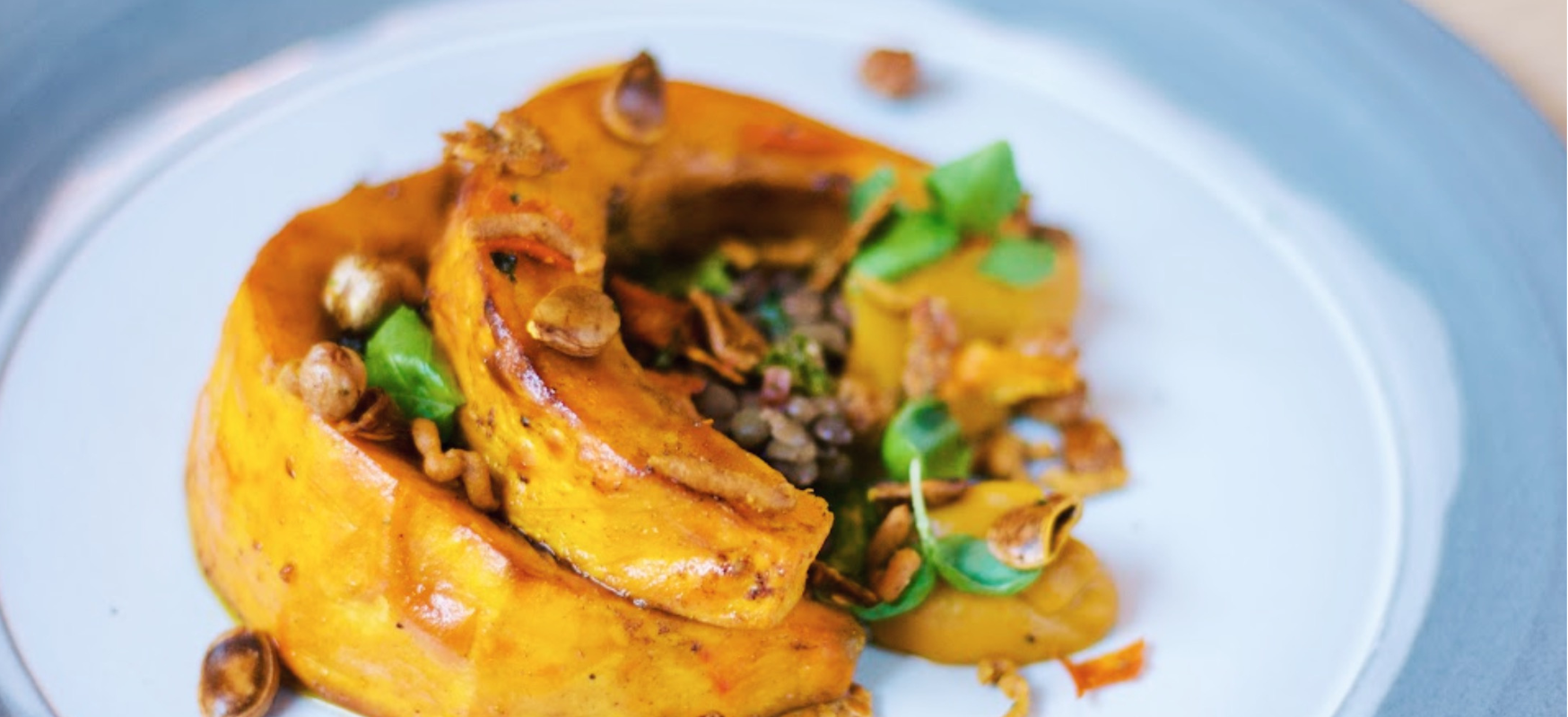 Image for Spiced autumnal squash: Cosy up with kuri squash for this nutty, flavourful dish to spice up the season
